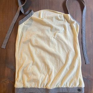 Cute behind the neck tie tank top. New.